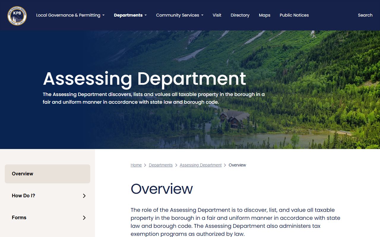 Homer Alaska public records Kenai Peninsula Borough assessing property search