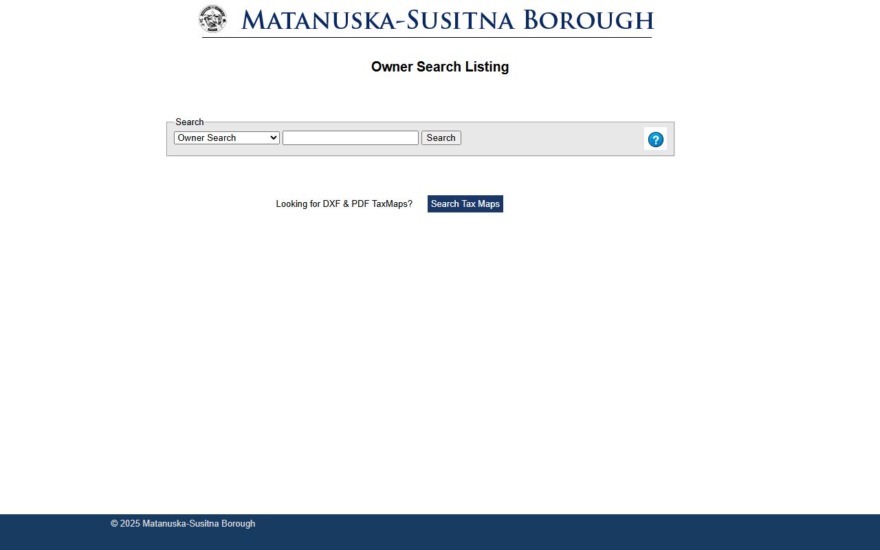 Knik-Fairview Mat-Su Borough Alaska property search public records